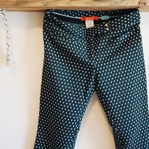 Anthropologie crop kick flare pants